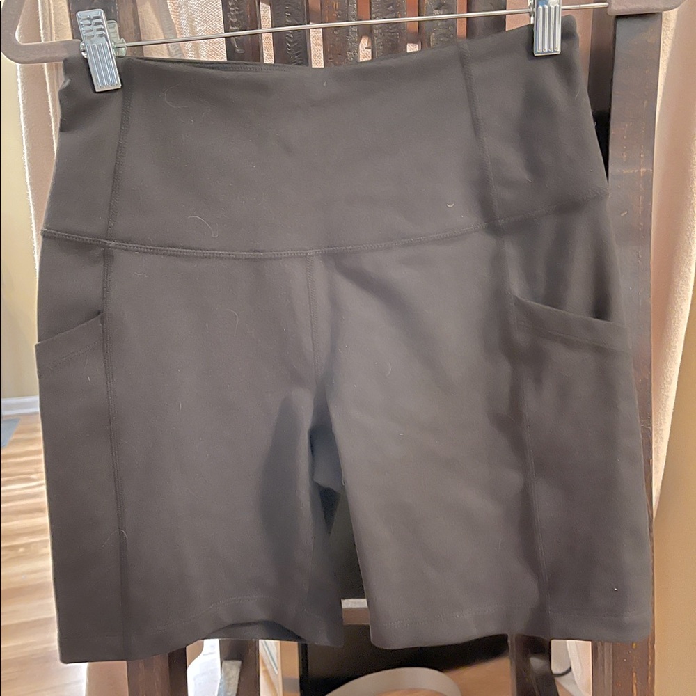 Zella Black Yoga/running shorts